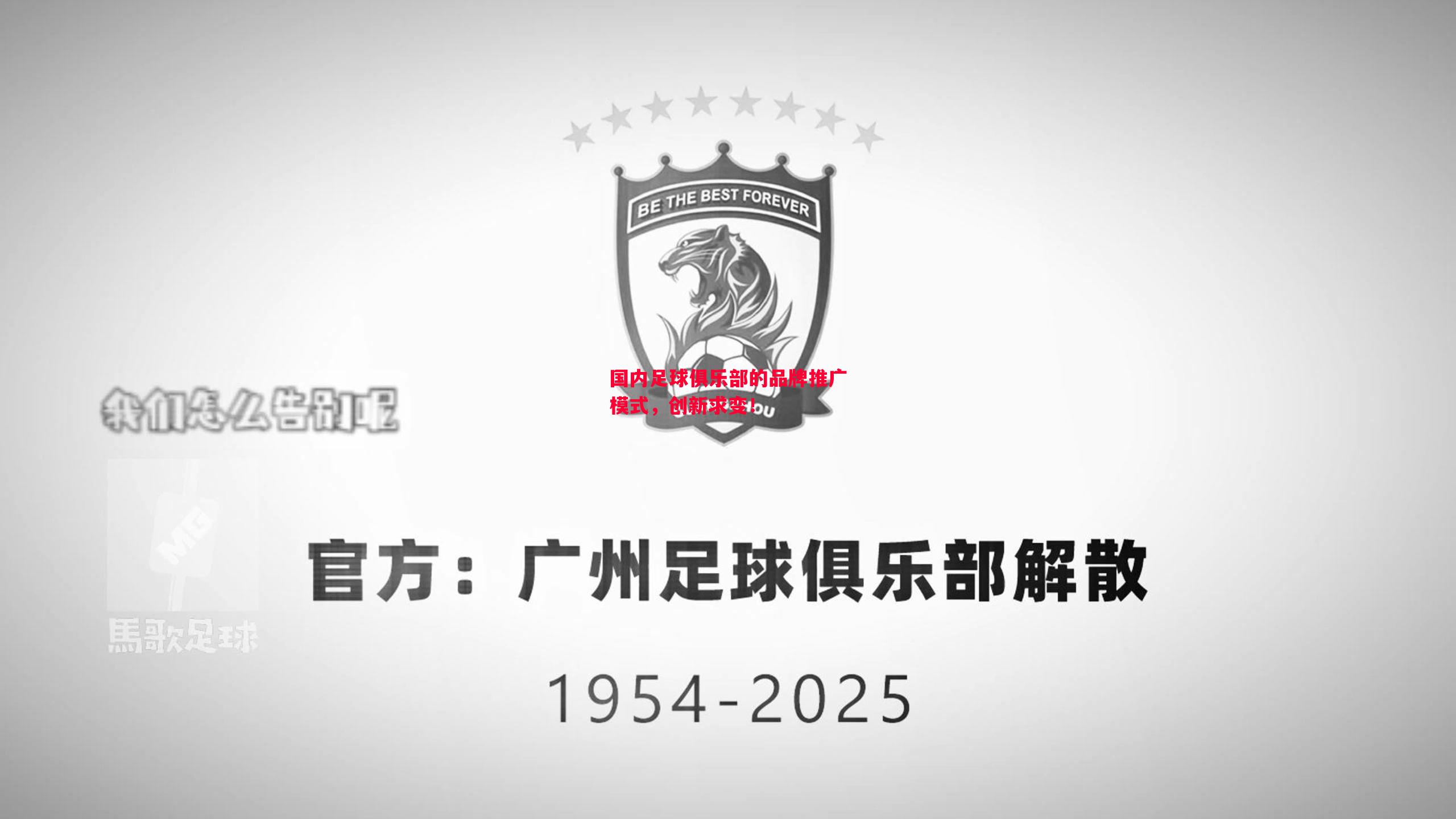 国内足球俱乐部的品牌推广模式,创新求变! 国内足球俱乐部的品牌推广模式,创新求变!